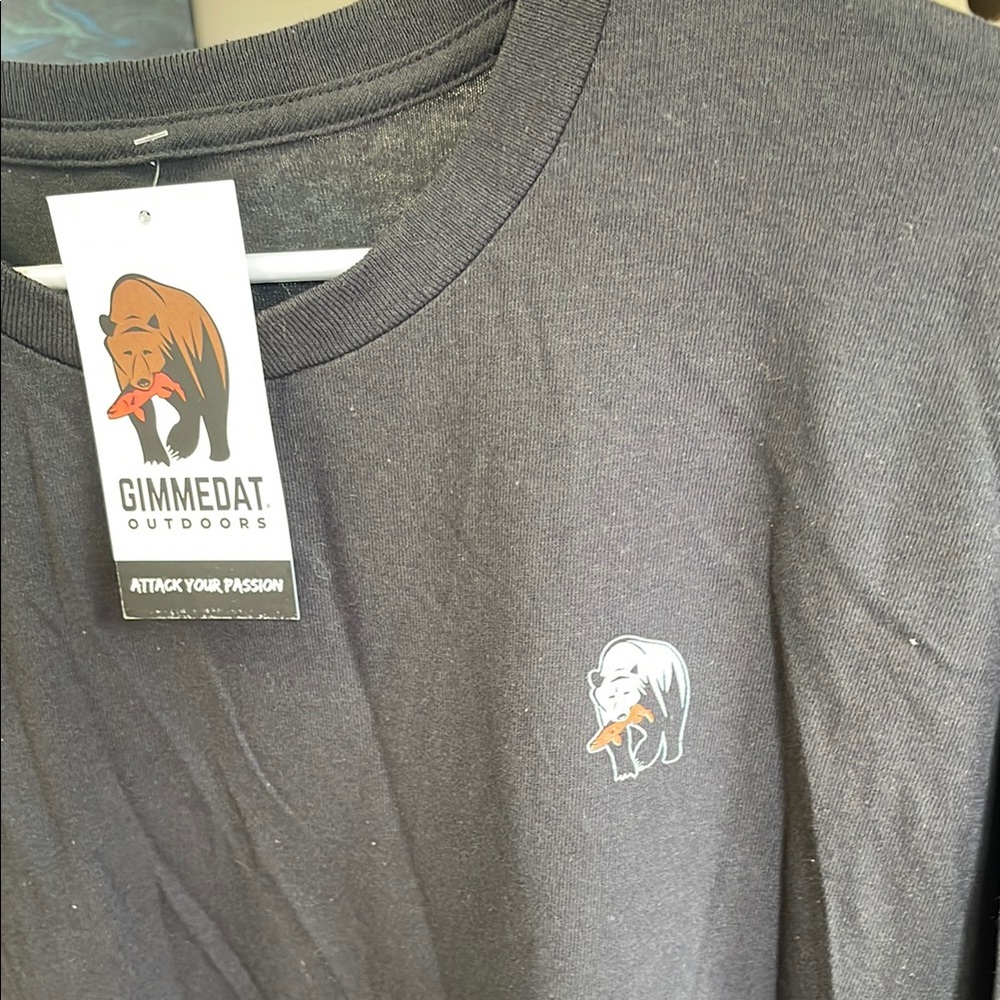 Classic Black Long Sleeve Crew Neck Tee